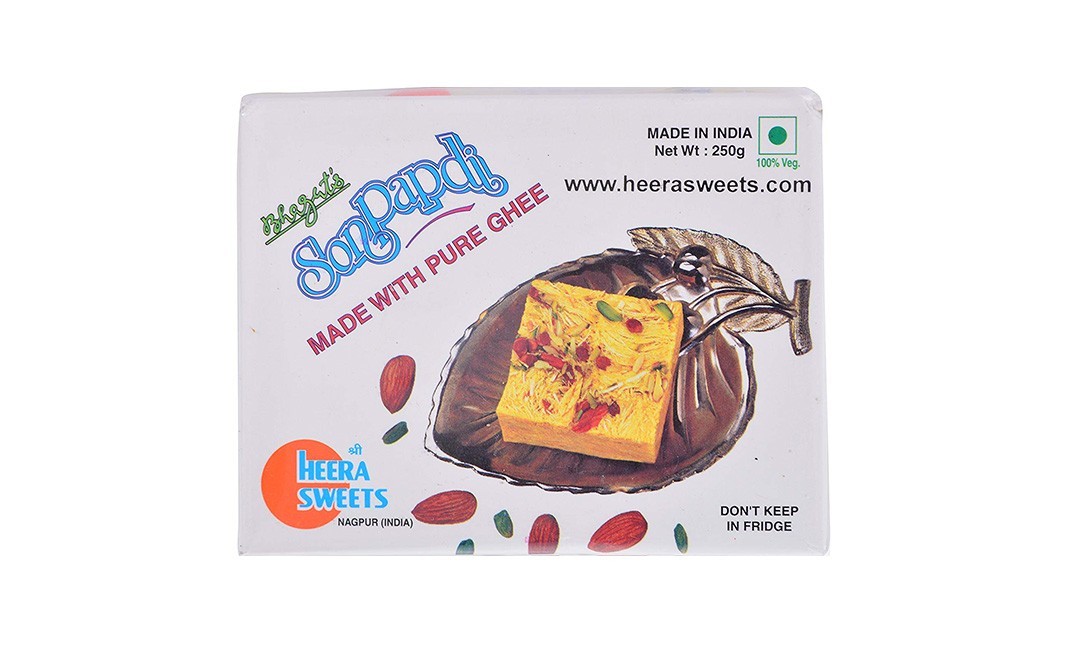 Jagdish Foods Soan Papdi Made with pure ghee   Pack  250 grams